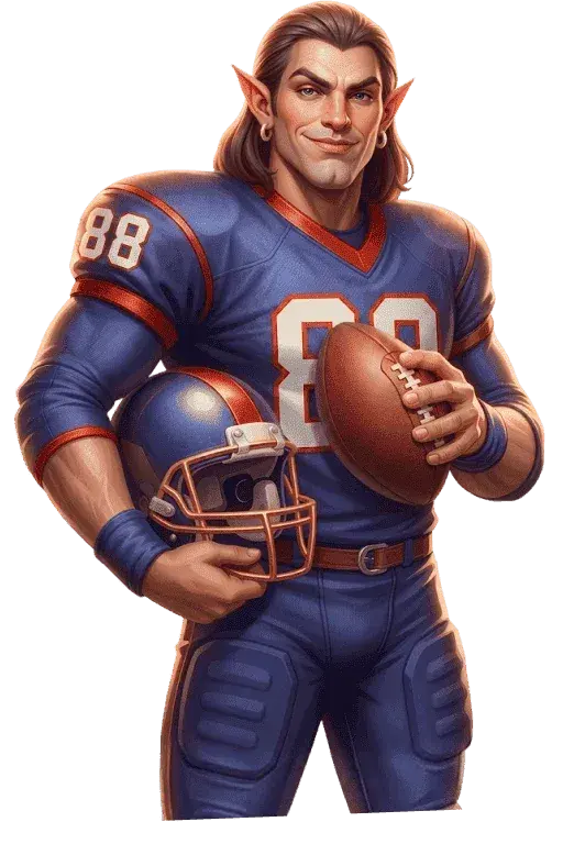Wintino American football character